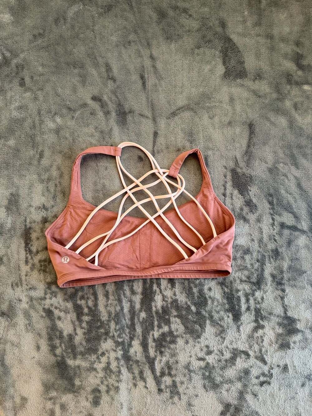 Lululemon Free To Be Wild Sports Bra Size 10 Pink